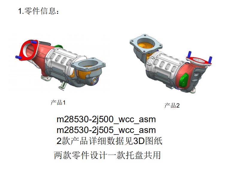 汽车零件吸塑盘