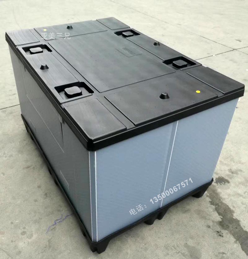 HDPE heavy duty storage solid stacking euro plastic pallet b